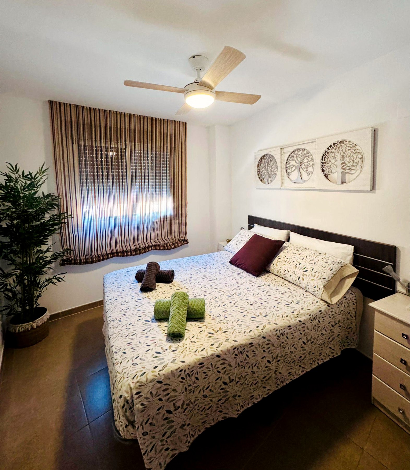 Dormitorio principal de Leo Apartamentos El Clero